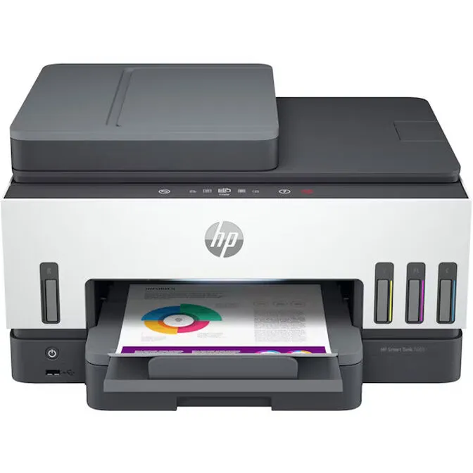Impressora Multifunções a Jato de Tinta HP Smart Tank 7605 All-in-One WiFi