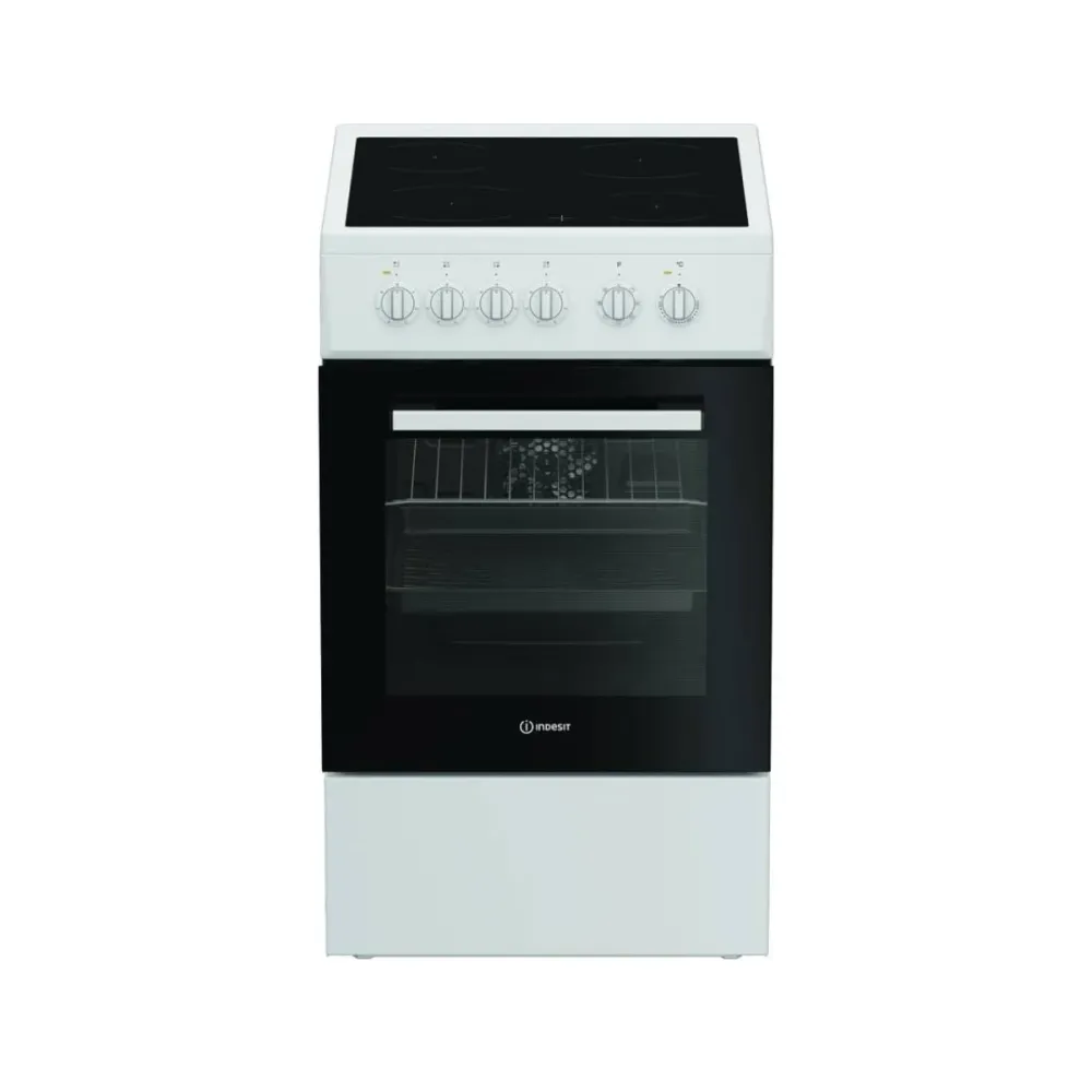 Fogão Eletrico Indesit I5V8PMW 55L 4 Zonas Branco - I5V8PMW