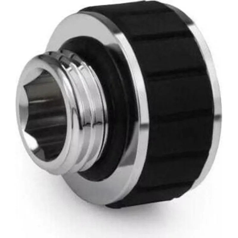 Refrigeração Líquida Alphacool Apex Grip Fitting Cromado G1/4" Hardtubes