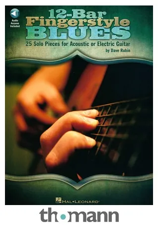 Hal Leonard Dave Rubin 12-Bar Fingerstyle