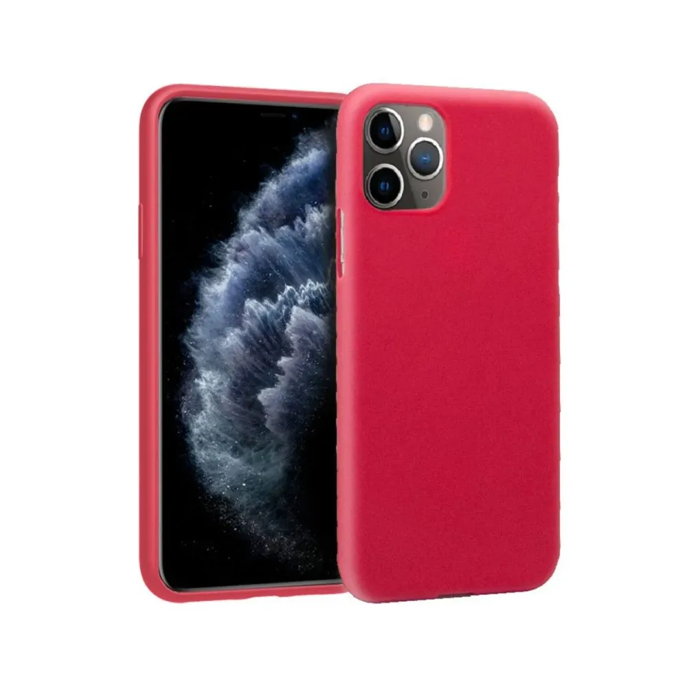 Capa Silicone Apple iPhone 11 Pro Vermelha
