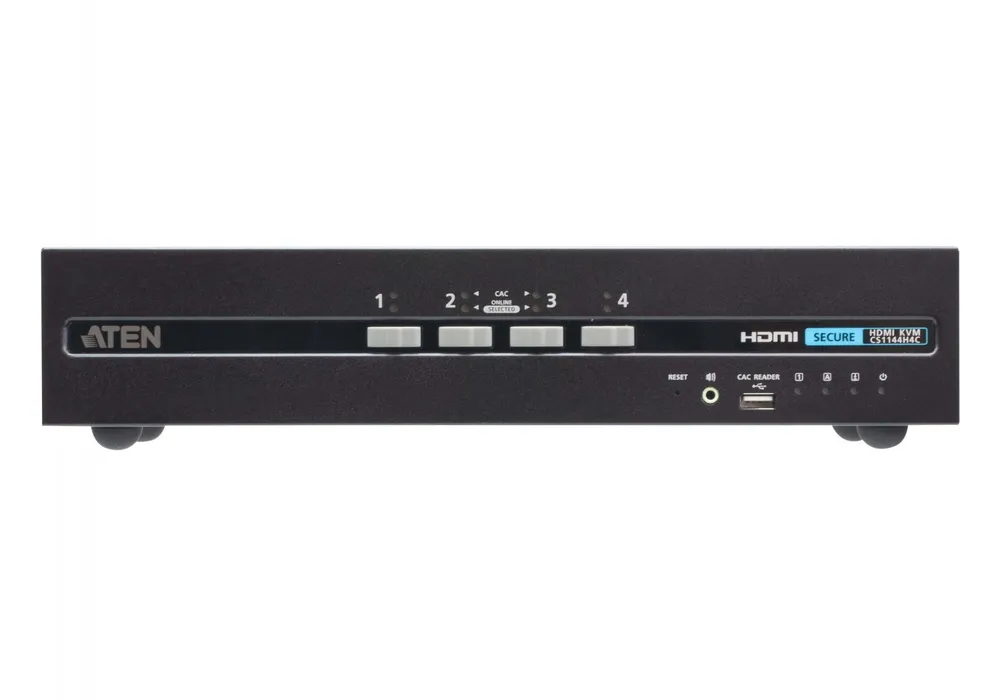 ATEN CS1144H4C chaveador KVM Preto CS1144H4C-AT-G