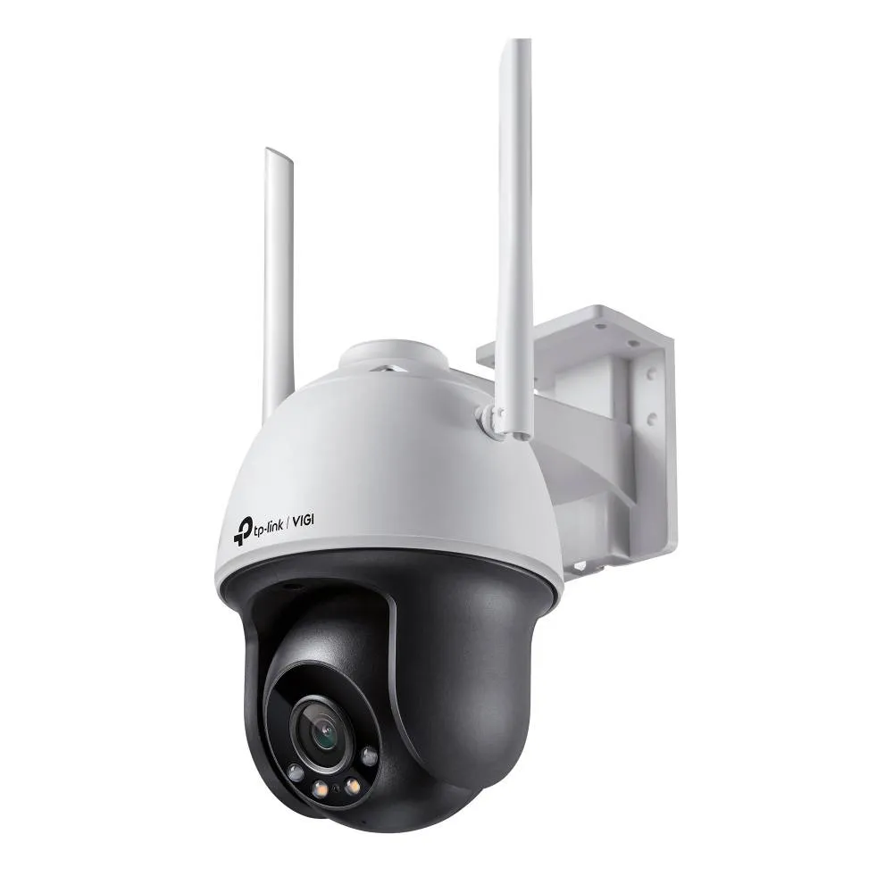 Câmara de Segurança de Rede TP-Link VIGI C540-W 4mm 4MP Full-Color Wi-Fi Pan/Tilt QHD 1440p IP66