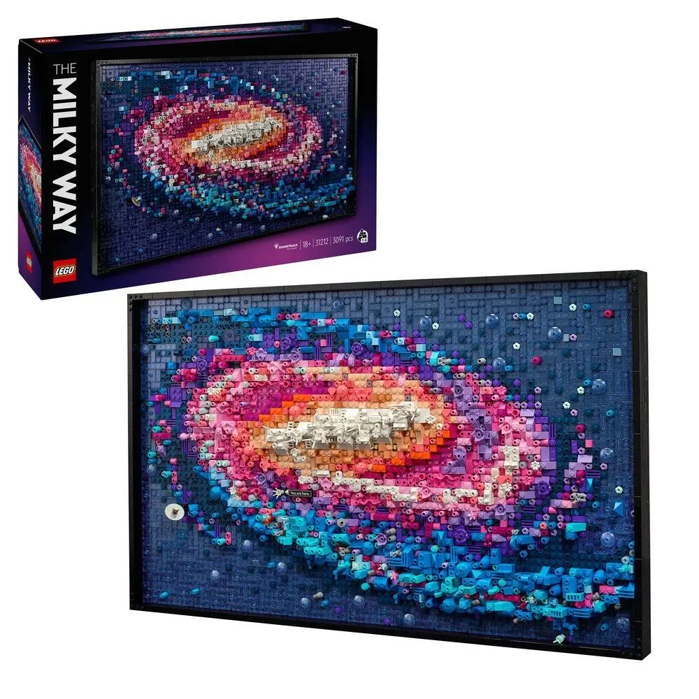 LEGO Art: A Galáxia da Via Láctea | Idades 18+ | 3091 Peças | Item 31212