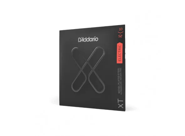 D'Addario XTE1052 10-52 Lt Top/Heavy Btm, XT Nickel Coated Electric Guitar Strings