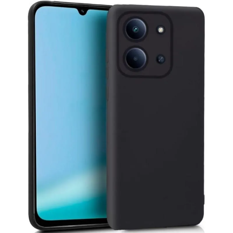 Funda para móvel Cool 8434847082622 Silicone Preta Anti-choque Leve para Xiaomi Redmi 15C / 15C 5G / Poco C85