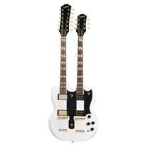 Epiphone G-1275 Double Neck Alpine White Edição Limitada