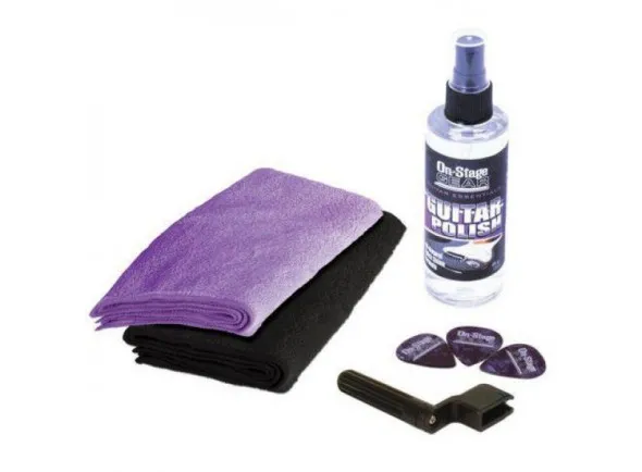 On Stage kit de limpeza para guitarra