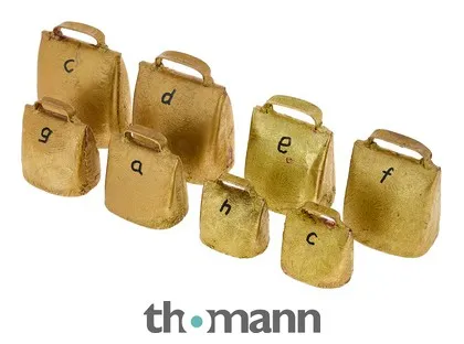 Thomann Musikglocken Set C4-C5 D