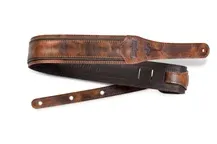 Correia guitarra couro Taylor Fountain 2.5" Weathered Brown