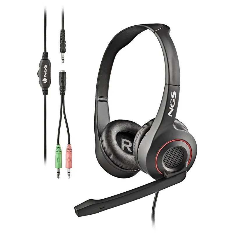 NGS MSX 10 Pro Headset com Microfone Preto
