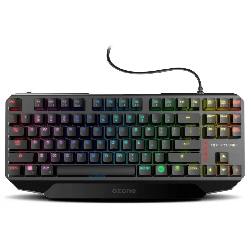 Ozone Alpha Strike Teclado Mecânico Gaming Retroiluminado Switch Outemu Red