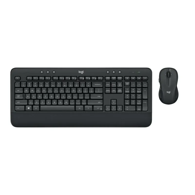 Teclado Logitech MK545 Advanced completo QWERTZ com rato com fios incluído