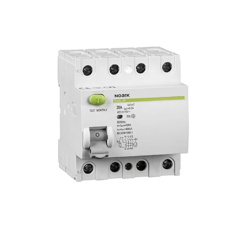 Residual circuit breaker Icn=6kA, 4-pole, In=40A, I?n=100mA 108366