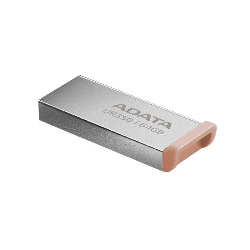 Pen Drive Pen USB ADATA UR350 64 GB USB-A 3.2 Gen 1 Metal Castanho