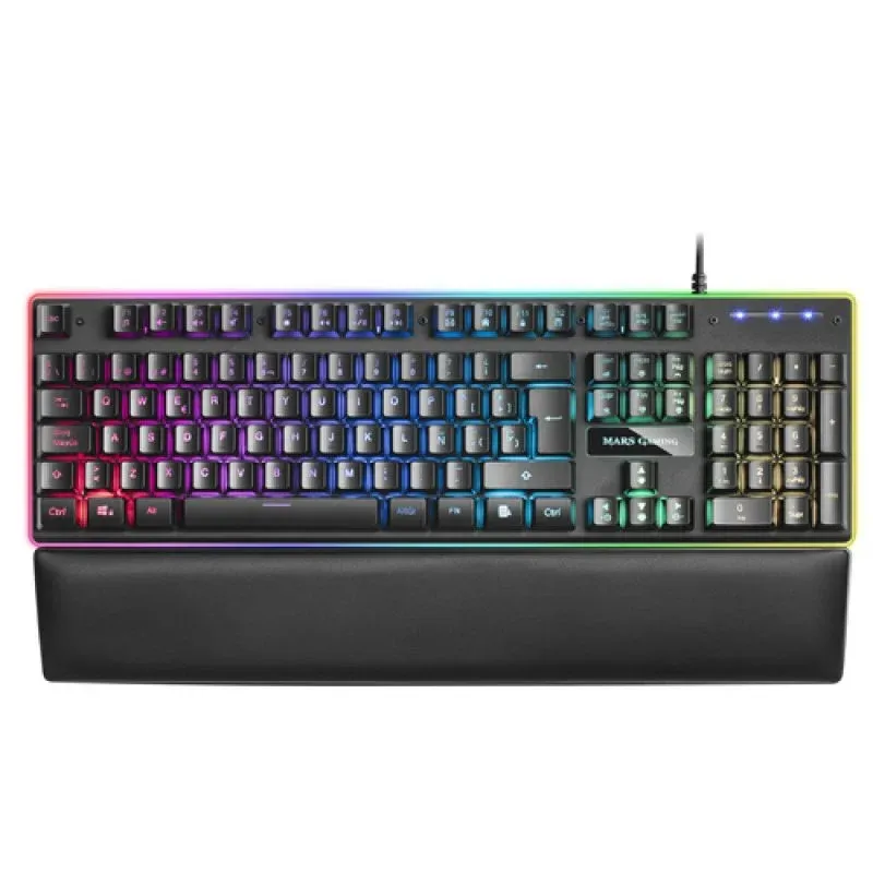 Mars Gaming MK320 Teclado Híbrido RGB Preto