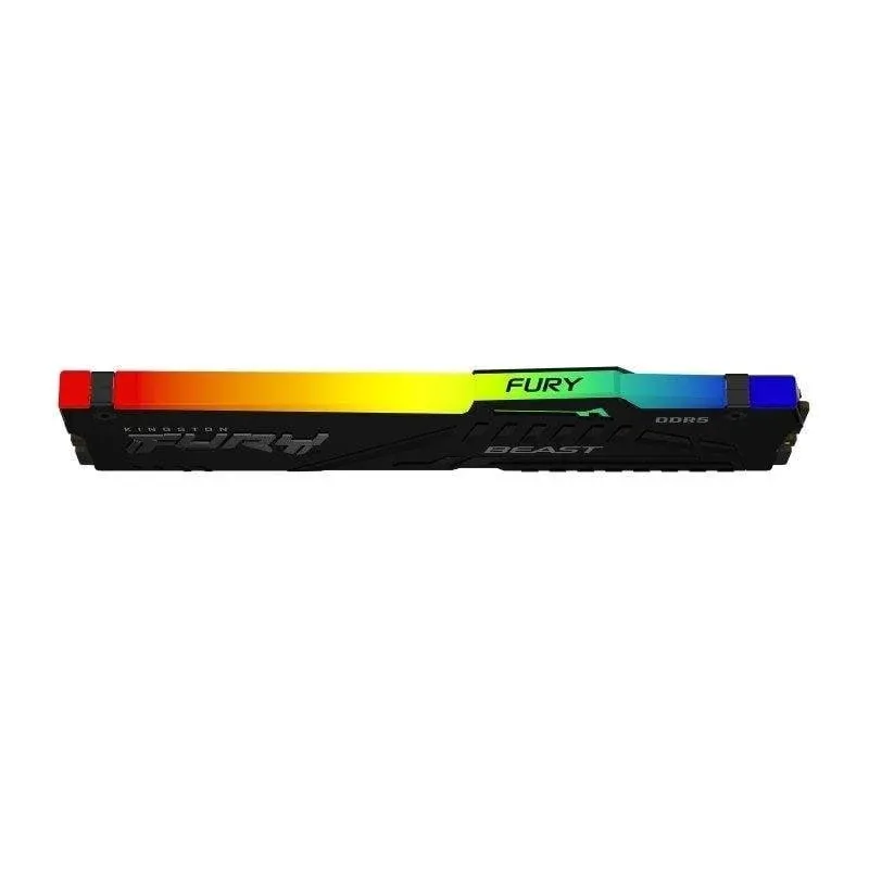 Kingston FURY Beast RGB Memória RAM 32GB DDR5 5600MHz CL40 Intel XMP / AMD EXPO