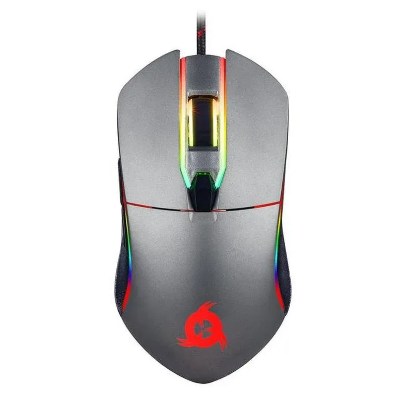 Klim Aim Rato Gaming RGB 7000DPI Cinzento