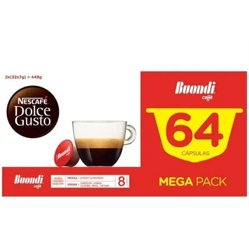 Café Boundi P/ Dolce Gusto 64 Cápsulas