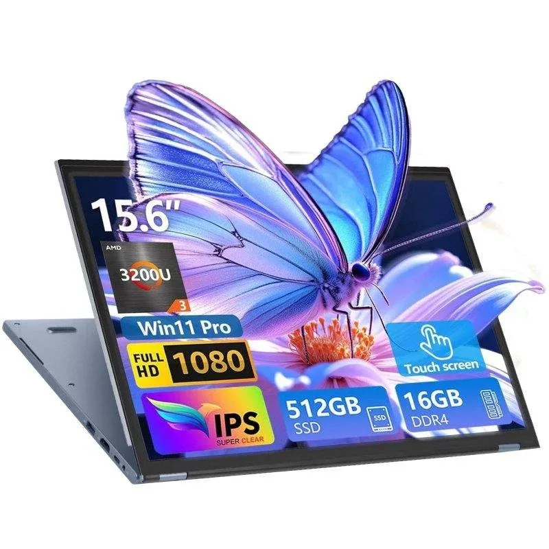 Portátil Ninkear YBOOK15 15.6" AMD Ryzen 3 3200U 16GB 512GB SSD Radeon Vega 3 Windows 11 Pro