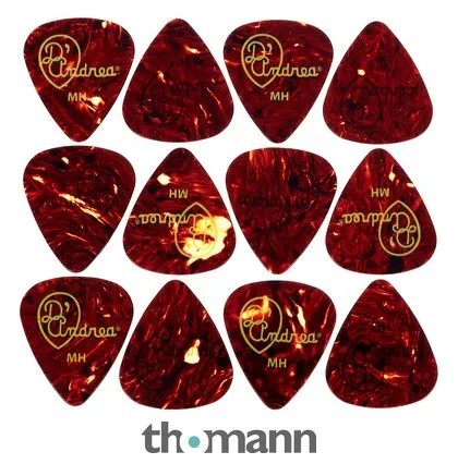 dAndrea Celluloid Pick Set 0,84 Shell