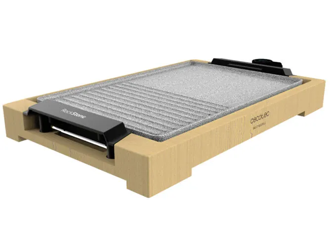 Grelhador Eléctrico Cecotec Tasty&Grill 2000 Bamboo MixStone 2000W
