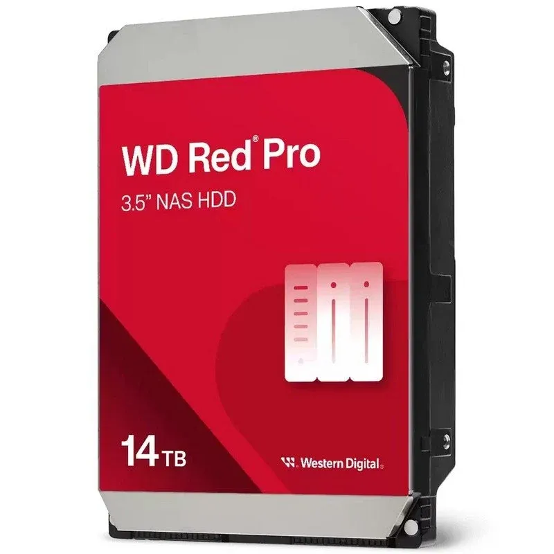 Disco Rígido 3.5" Western Digital Red Pro NAS 14TB SATA III