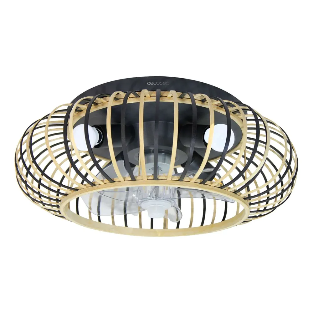 Ventoinha de Teto Cecotec LampAero600 Natural Wood 20W