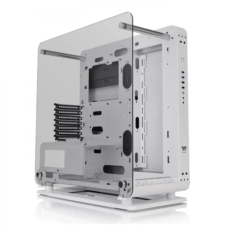 Caixa de Computador Thermaltake Core P6 Snow Vidro Temperado USB 3.0