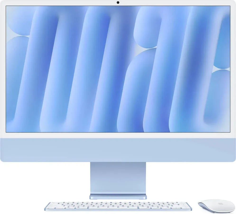 iMac APPLE CTO Azul (24" - Apple M4 - RAM: 32 GB - 512 GB SSD - Teclado Inglês Internacional)