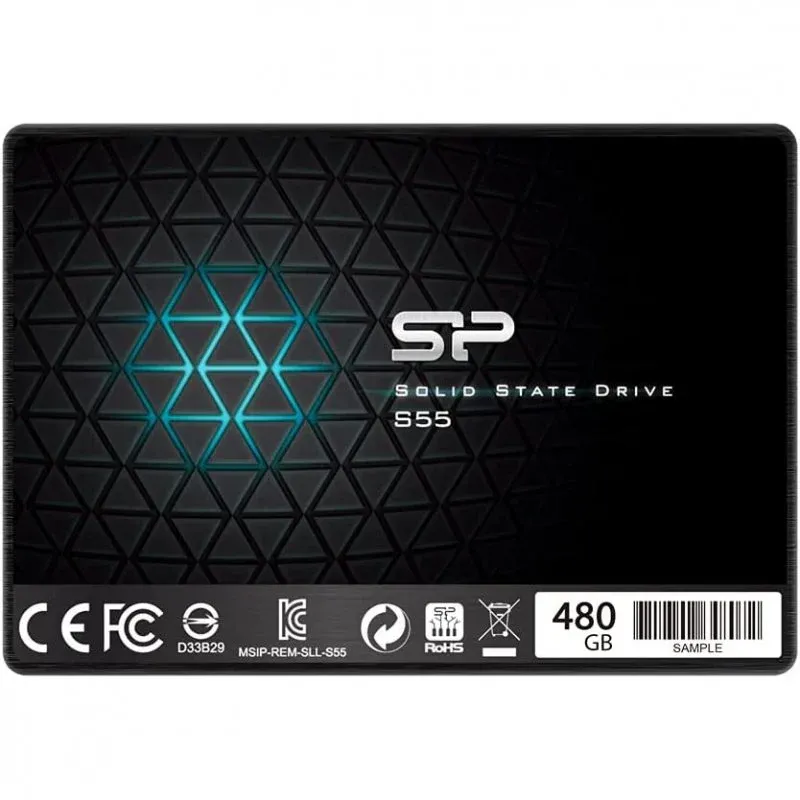Disco Rígido Silicon Power Slim S55 SSD 2.5" 480GB SATA 3