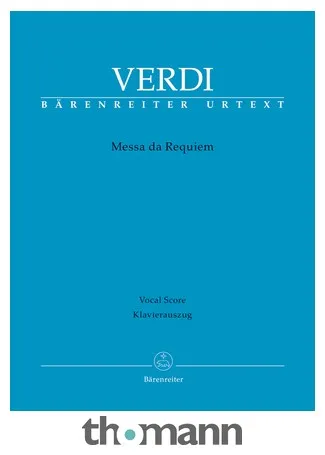 Bärenreiter Verdi Messa da Requiem