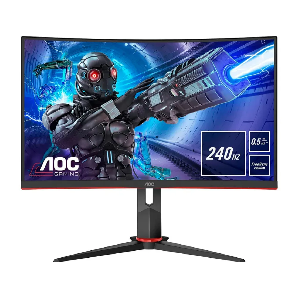 Monitor Curvo AOC G2 C27G2ZU/BK 27" VA FHD 240Hz Preto