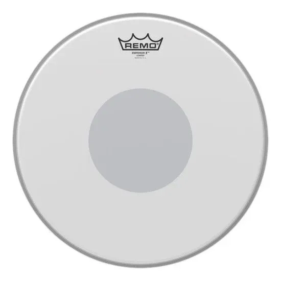 Remo 14" Emperor X Coated Black Dot