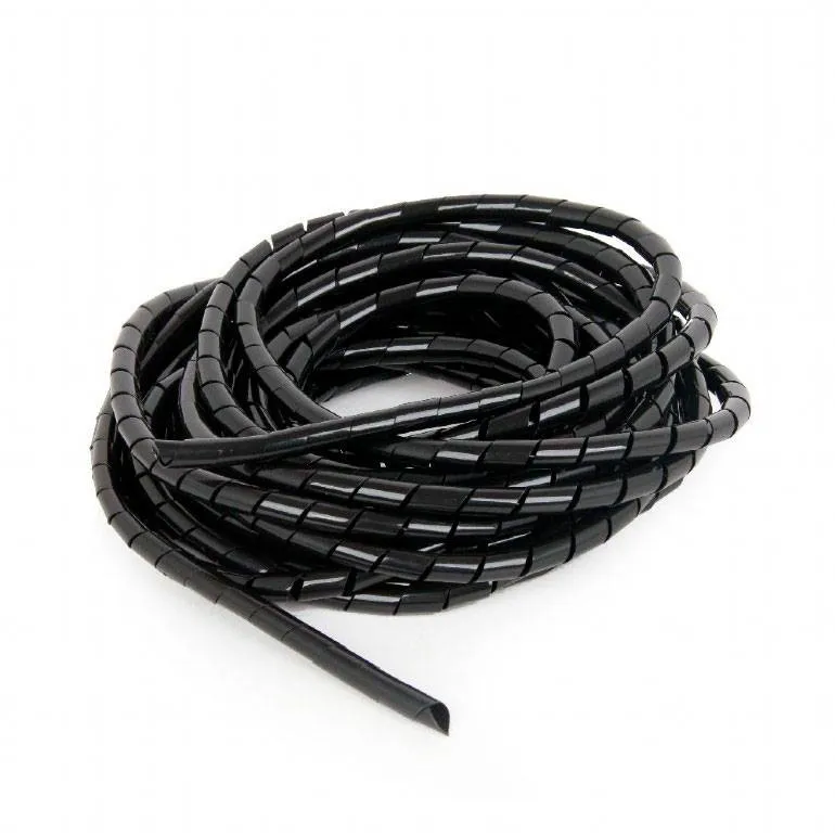Organizador de Cabos Espiral Gembird CM-WR1210-01 10m Preto