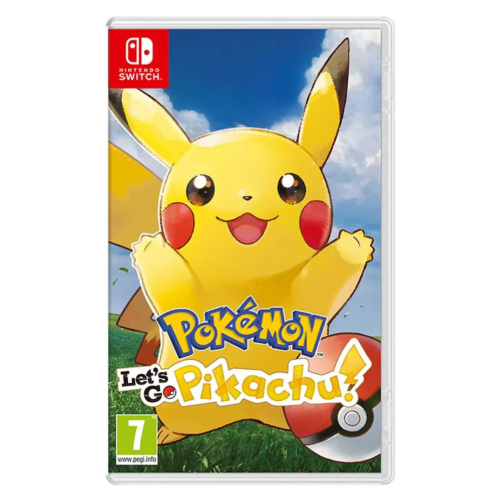 Jogo Nintendo Switch Pokemon Let's Go Pikachu