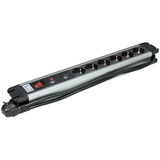 NIMO ELECTRONIC EXTENSÃO 6 TOMADAS 3mt c/ Interruptor + Proteção