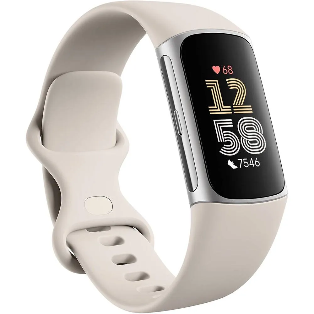 Smartband Google Fitbit Charge 6 Premium Fitness Tracker Porcelain