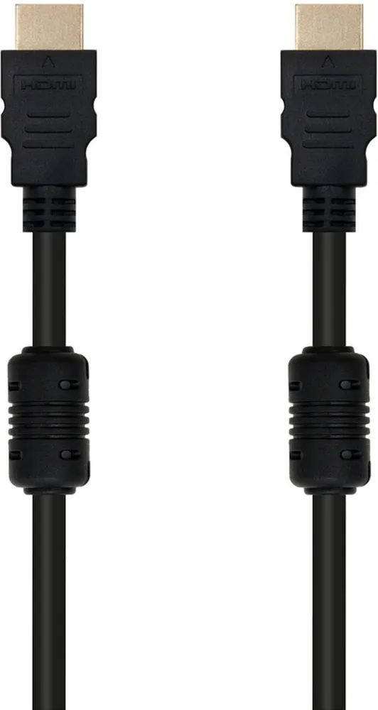 Cabo HDMI V1.4 HEC Nanocable USB-A M/M 10 M c/Ferrite