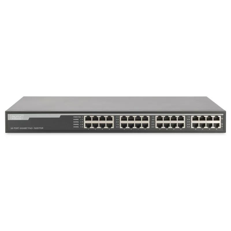 Digitus Injetor Gigabit PoE de 16 Portas