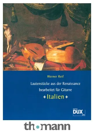 Edition Dux Lautenstücke Renaissance Ita