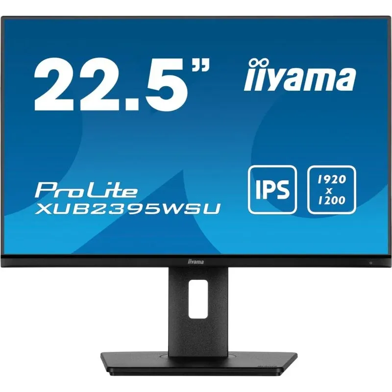 iiyama ProLite XUB2395WSU-B5 Monitor 22.5" IPS WUXGA 75Hz com Altifalantes, Altura Ajustável e FreeSync