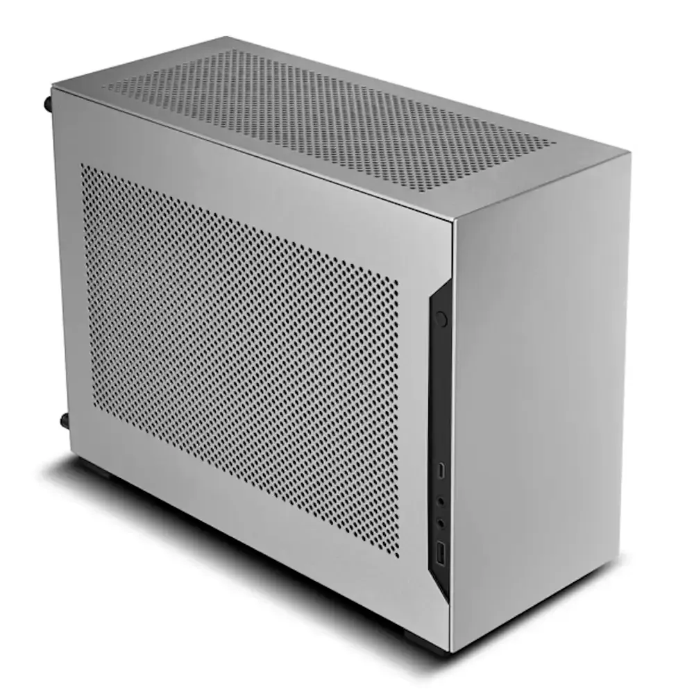 Caixa Mini-ITX Lian Li A4-H2O-A4 SFF Dan Cases Prateada