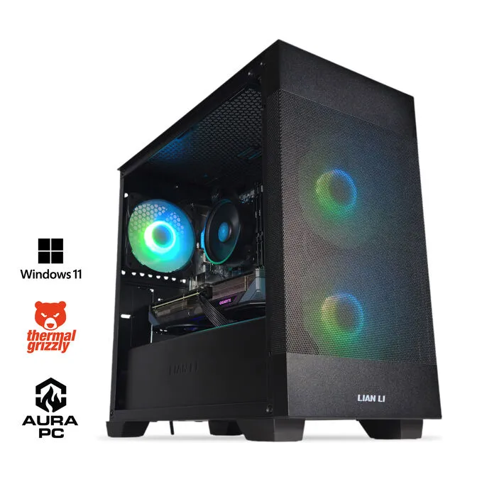 Computador AURA Gamer-PC Ryzen 5 7500F 32GB DDR5 1TB RX 9060 XT 16GB WiFi W11