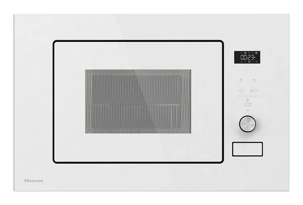 HORNO MICROONDAS INTEGRABLE HISENSE BIM320G52WG 20 LITROS CON GRILL BLANCO