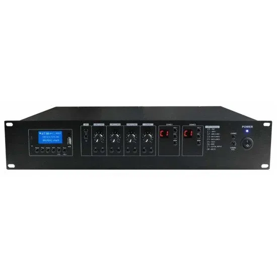 GLEMM AMPLIFICADOR LINHA PAA2240 100V 480W 2 Zonas