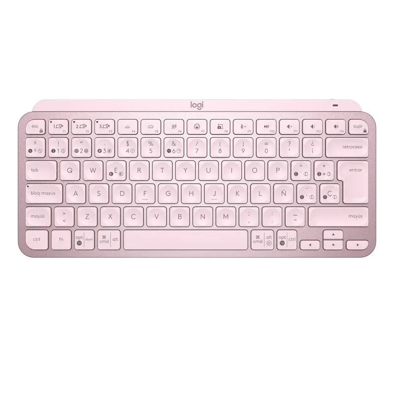 Logitech MX Keys Mini Teclado Sem Fios Bluetooth Rosa