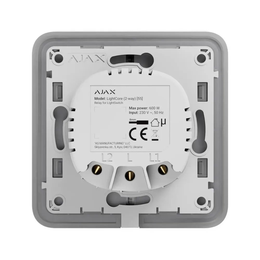 Relé Ajax para Interruptor Smart Light Core 2W