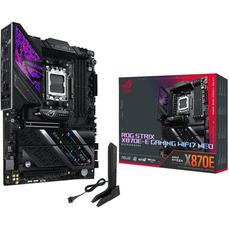 Motherboard ASUS ROG STRIX X870E-E GAMING WIFI7 NEO X870E AM5 DDR5 ATX WiFi7 PCIe 5.0