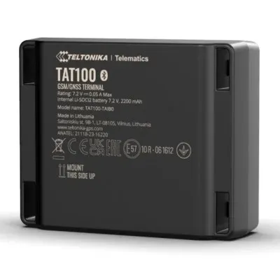 Rastreador Teltonika TAT100 2G e Bluetooth IP68 Preto